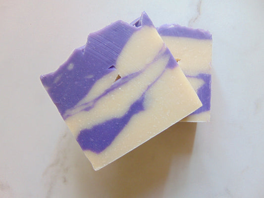 Violets and Saffron Soap Bar